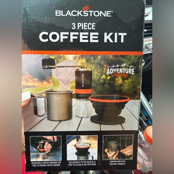 Blackstone Other - Blackstone 3-Piece Coffee Kit new in box